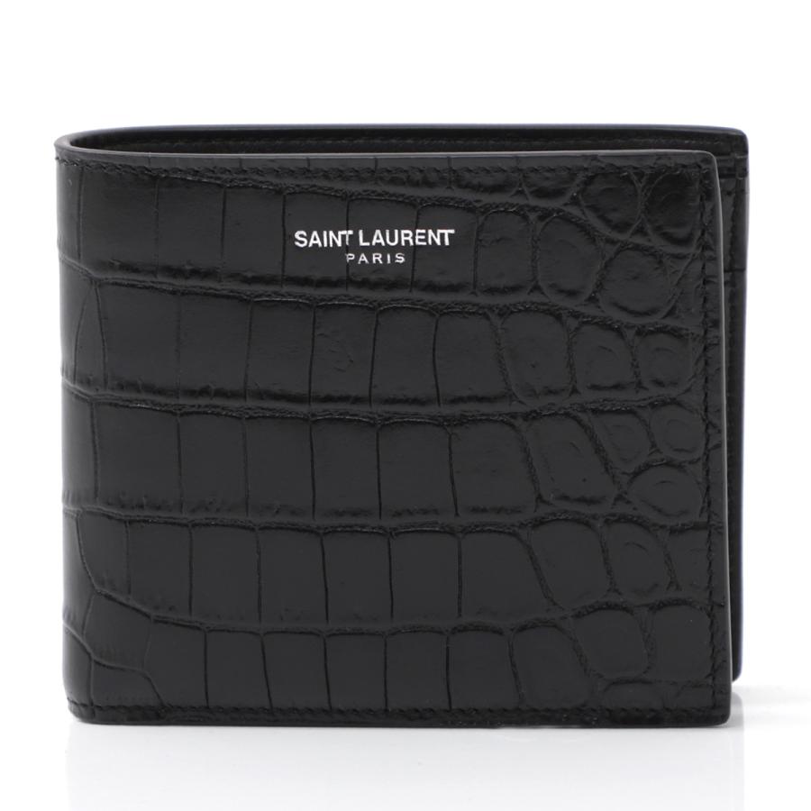 SAINT LAURENT サンローラン 2つ折り財布 小銭入れ付き EAST SAINT LAURENT サンローラン 2つ折り財布 小銭入れ付き EAST