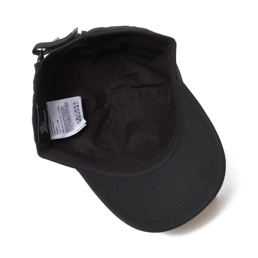 モンクレール グルノーブル MONCLER GRENOBLE キャップ ブラック メンズ 3b00001-04863-999の画像