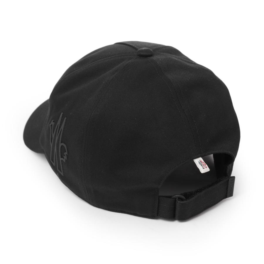 新品 本物□モンクレール GRENOBLE ベースボールキャップ 帽子 ブラック