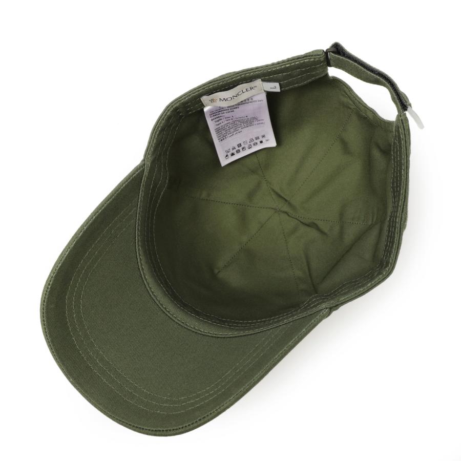 MONCLER ベースボールキャップ オリーブ