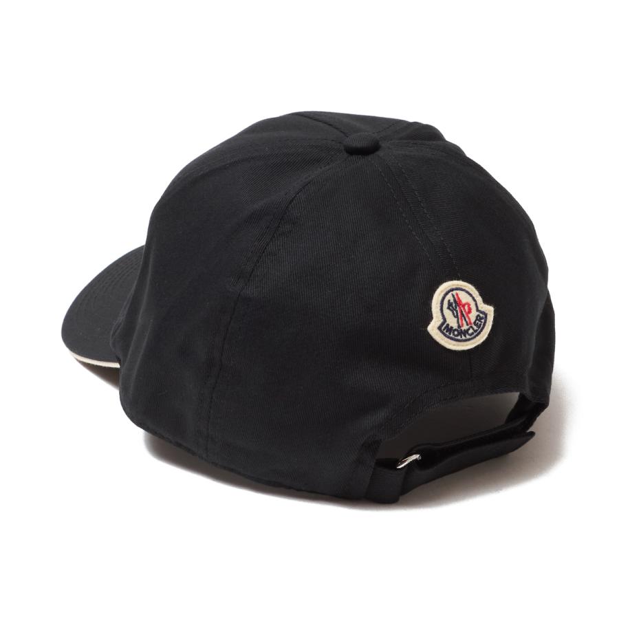 モンクレール MONCLER ベースボールキャップ ブラック メンズ 3b00007-0u618-999の画像