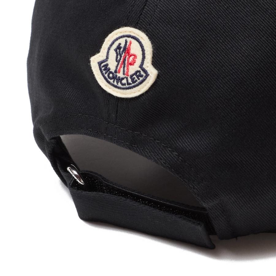 モンクレール MONCLER ベースボールキャップ ブラック メンズ 3b00007-0u618-999の画像