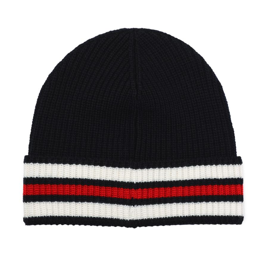 MONCLER モンクレール ニットキャップ ビーニー ブルー 3b00015-m1131 