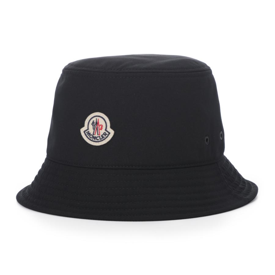 MONCLER モンクレール 帽子 レディース バケットハット 3B00034 57843 / BUCKET ブラック MONCLER（モンクレール） バケットハット ブラック レディース 3b00034