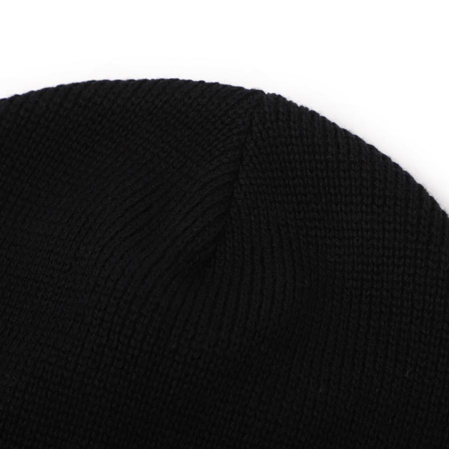 MONCLER ブラック ビーニー 送料・関税込☆MONCLER☆モンクレール ワッペン ニットキャップ
