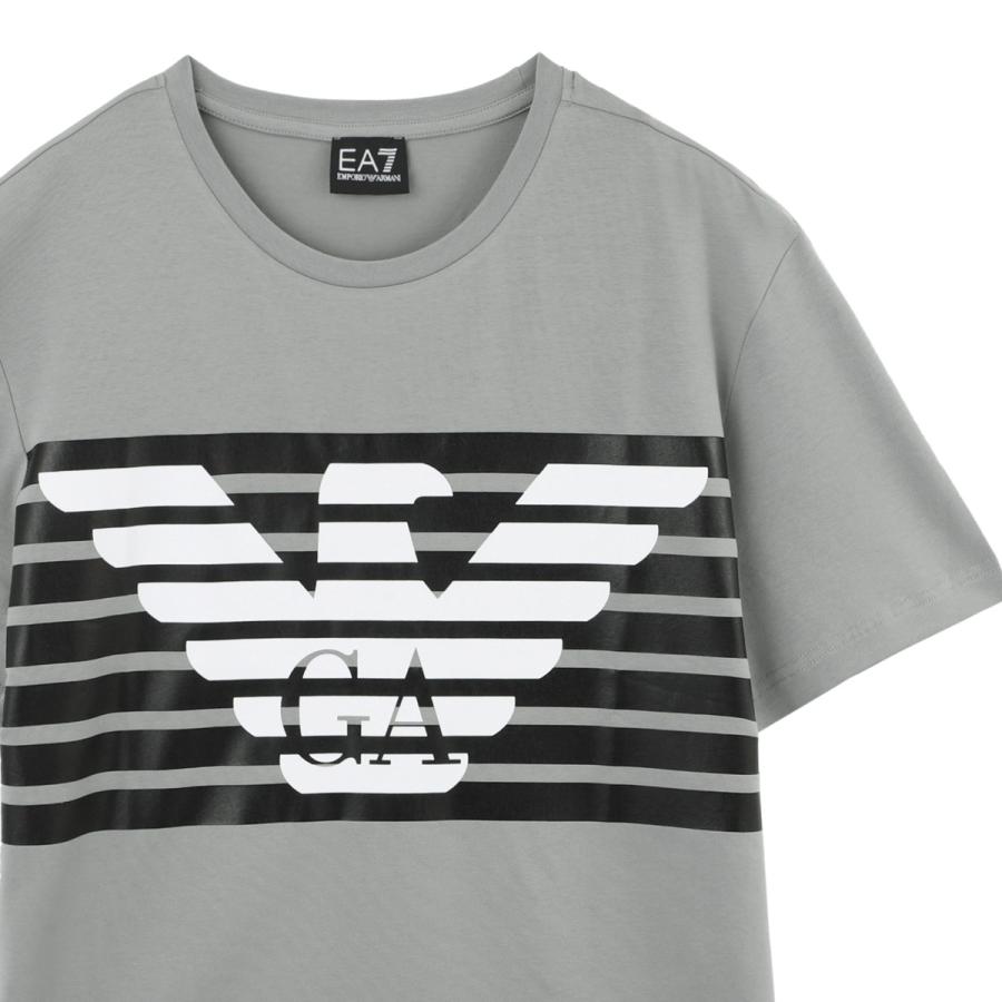 エンポリオアルマーニ EA7 EMPORIO ARMANI クルーネックTシャツ グレー