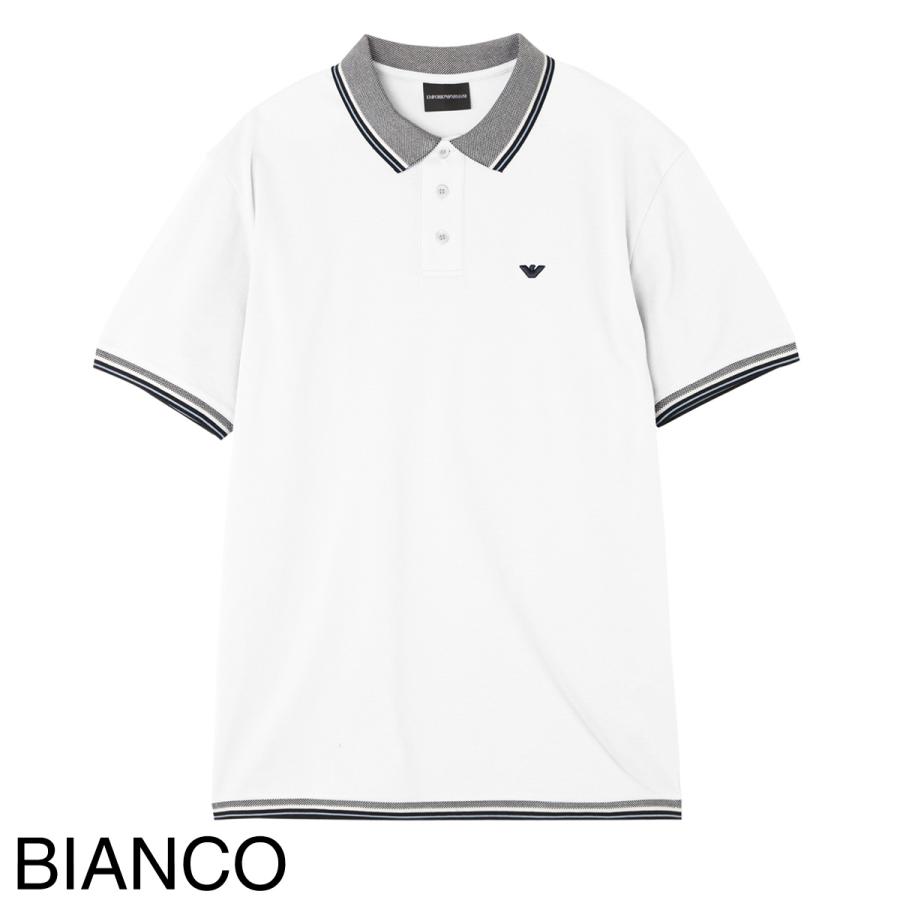 エンポリオアルマーニ　メッシュ編み ポロシャツ　グレー Emporio Armani ポロシャツ | グレー | FARFETCH JP
