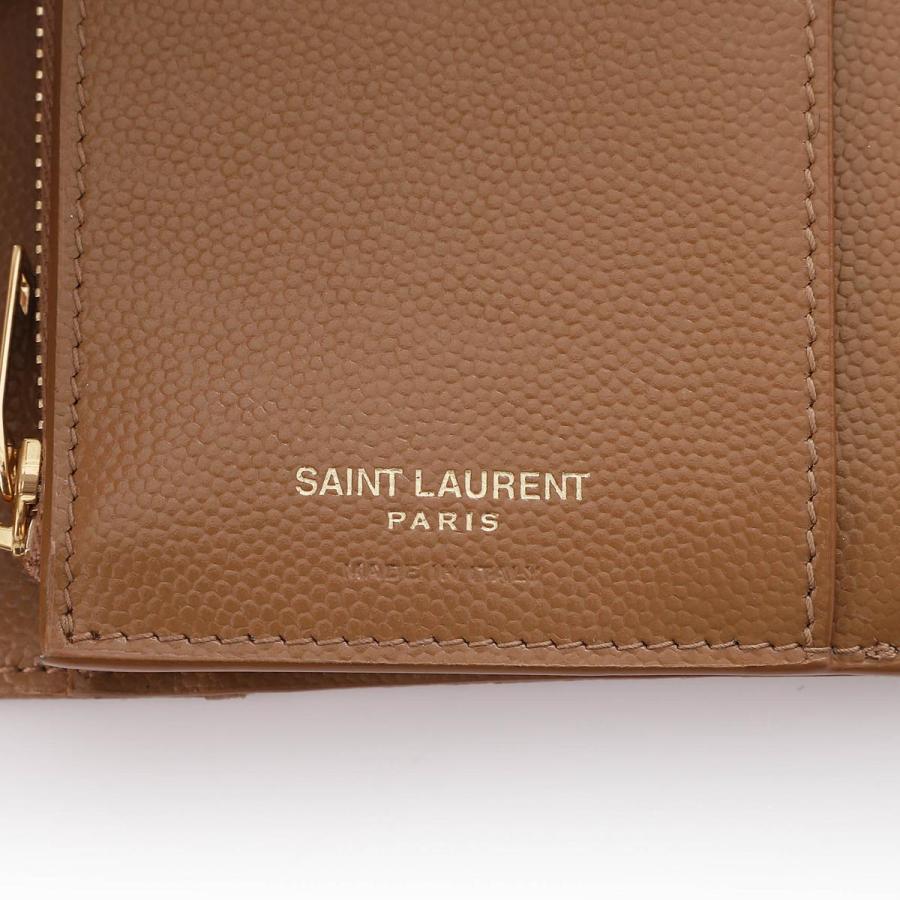 SAINT LAURENT サンローラン 3つ折り財布 小銭入れ付き MONOGRAM