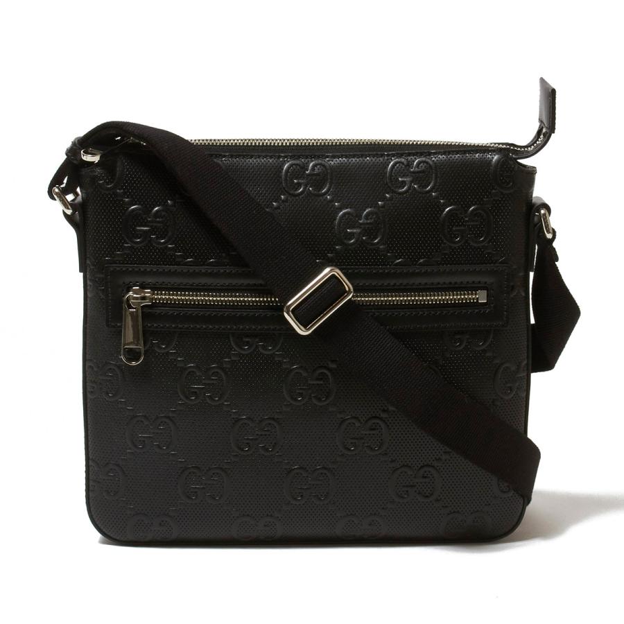GUCCI（グッチ） クロスボディバッグ GG Emboss メッセンジャーバッグ