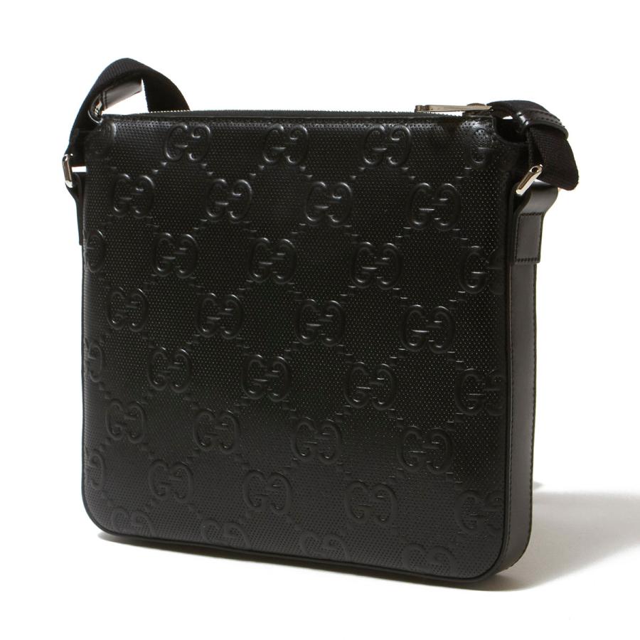 GUCCI（グッチ） クロスボディバッグ GG Emboss メッセンジャーバッグ