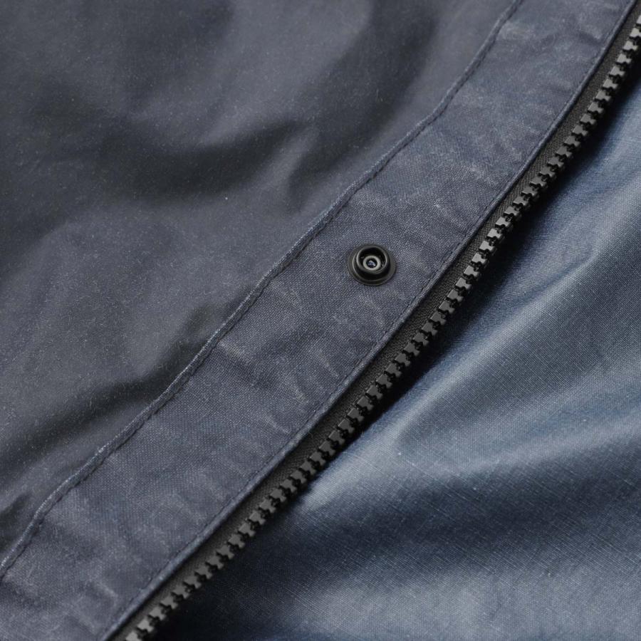 ストーンアイランド STONE ISLAND コーチジャケット 4100054 WAXED PIGMENT COTTON TELA ワックスコーティング ジャケット ブルー メンズの画像