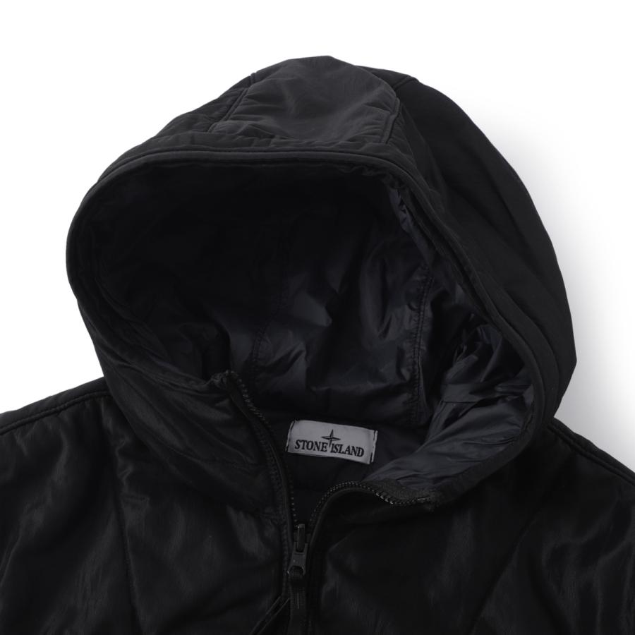 STONE ISLAND（ストーン アイランド） フード付き 中綿入りブルゾン