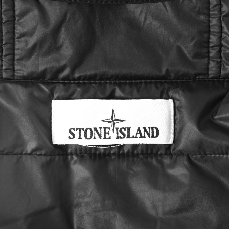 ストーンアイランド STONE ISLAND 中綿入り ブルゾン 4100108 SOFT SHELL-R_E.DYE TECHNOLOGY フーデッド ジャケット ブラック メンズ l1s154100108-s0a27-v0029の画像