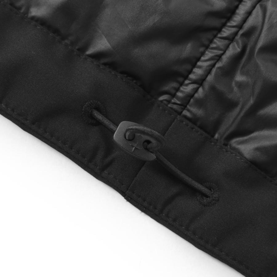 ストーンアイランド STONE ISLAND 中綿入り ブルゾン 4100108 SOFT SHELL-R_E.DYE TECHNOLOGY フーデッド ジャケット ブラック メンズ l1s154100108-s0a27-v0029の画像