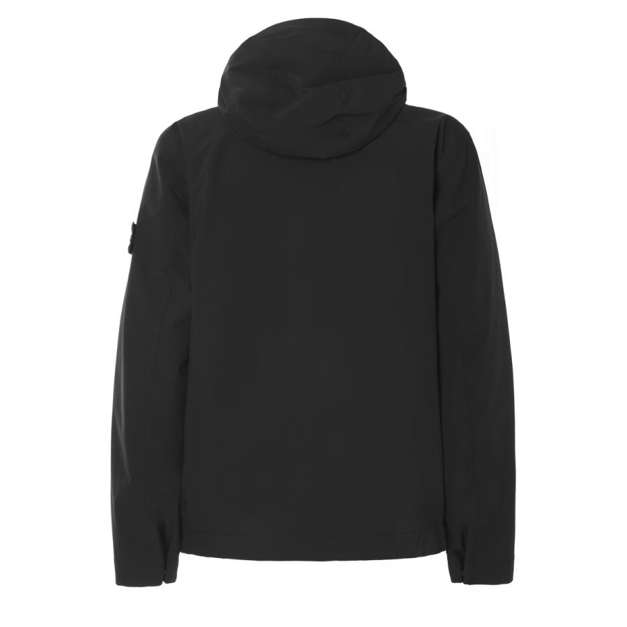 ストーンアイランド STONE ISLAND 中綿入り ブルゾン 4100108 SOFT SHELL-R_E.DYE TECHNOLOGY フーデッド ジャケット ブラック メンズ l1s154100108-s0a27-v0029の画像