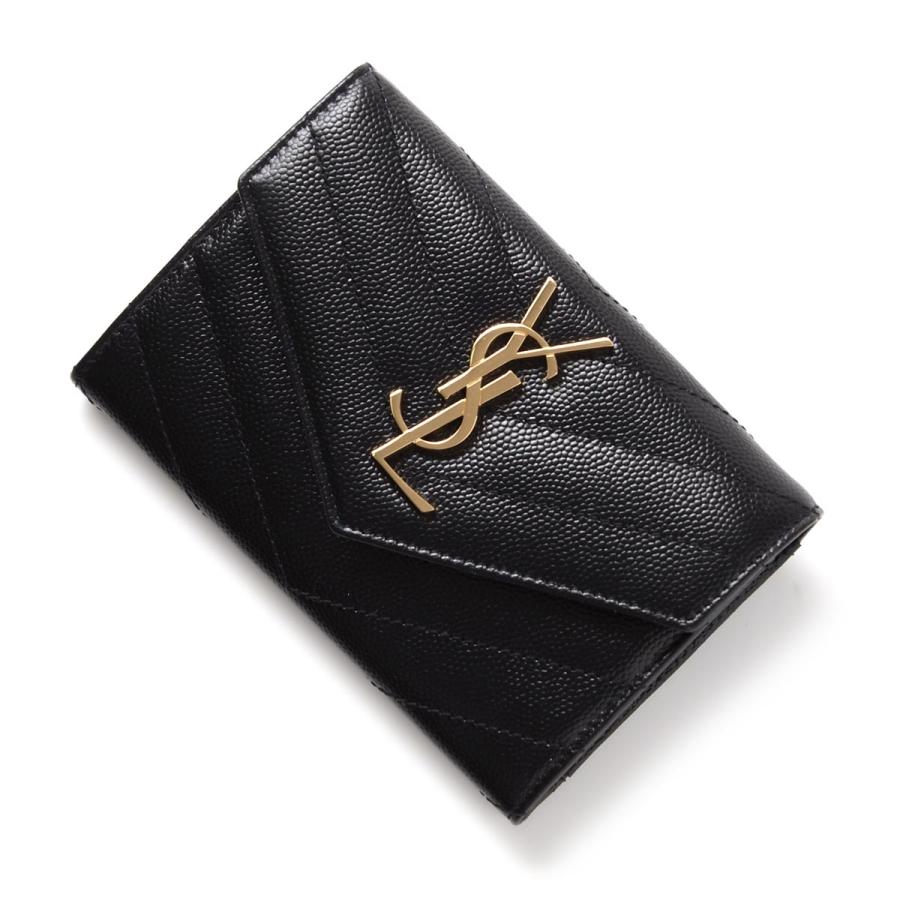 SAINT LAURENT サンローラン コインケース MONOGRAM ブラック