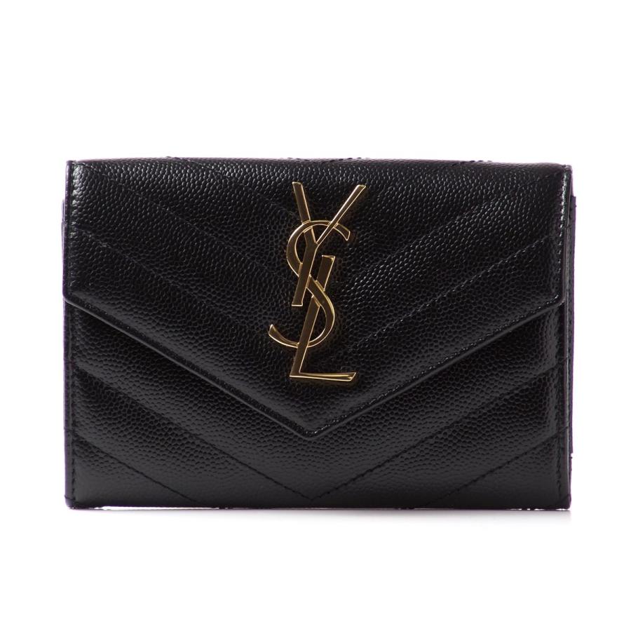 SAINT LAURENT サンローラン コインケース MONOGRAM ブラック