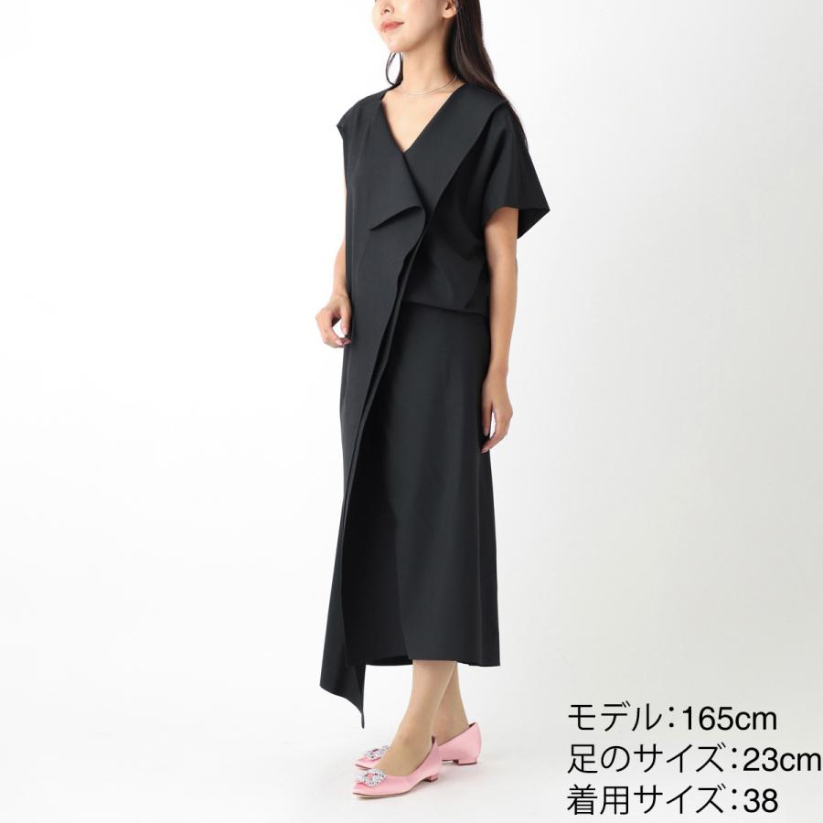マノロ ブラニク MANOLO BLAHNIK パンプス HANGISI BALLERINAS