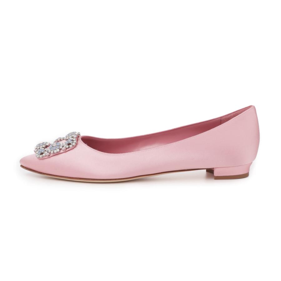 マノロ ブラニク MANOLO BLAHNIK パンプス HANGISI BALLERINAS