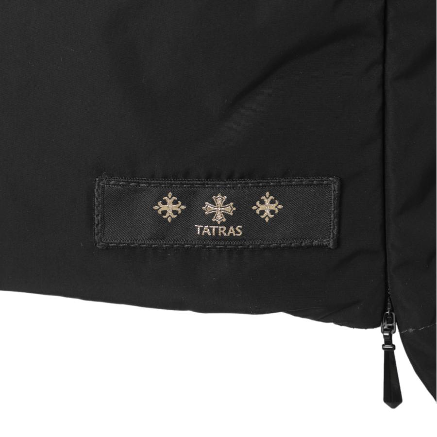 美品 タトラス TATRAS ロング ダウンベスト ARONIA ブラック XL TATRAS（タトラス） ダウンベスト ARONIA 大きいサイズあり ブラック