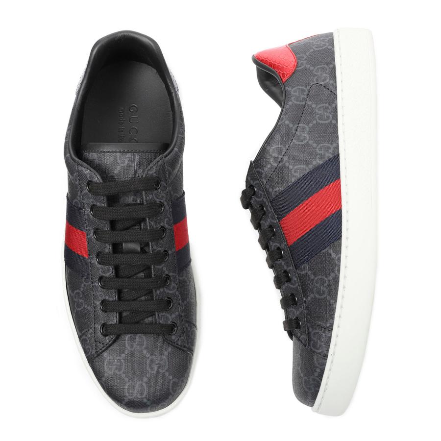 グッチ GUCCI スニーカー ACE 大きいサイズあり ブラック メンズ