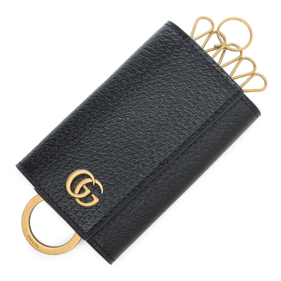GUCCI（グッチ） キーケース GG Marmont ブラック メンズ 435305-dj20t
