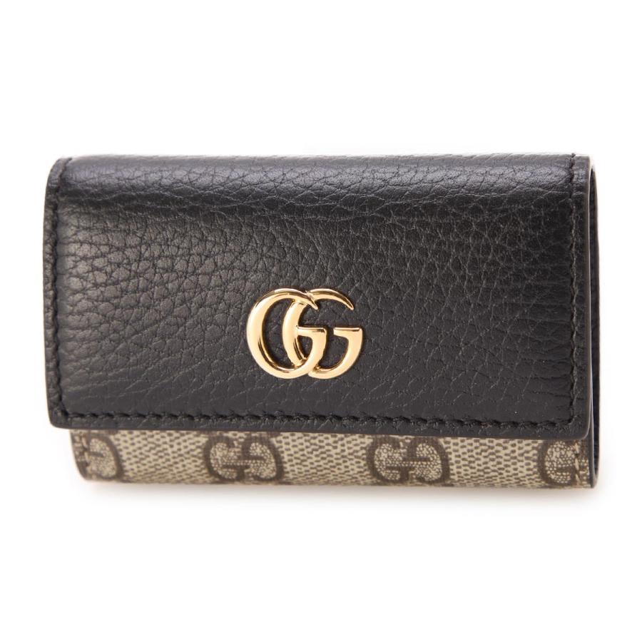 GUCCI グッチ キーケース PETITE MARMONT ブラック レディース GUCCI グッチ キーケース PETITE MARMONT ブラック レディース