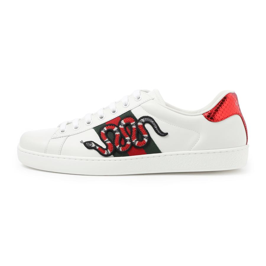 GUCCI（グッチ） スニーカー ACE ホワイト メンズ 456230-02jp0-9064