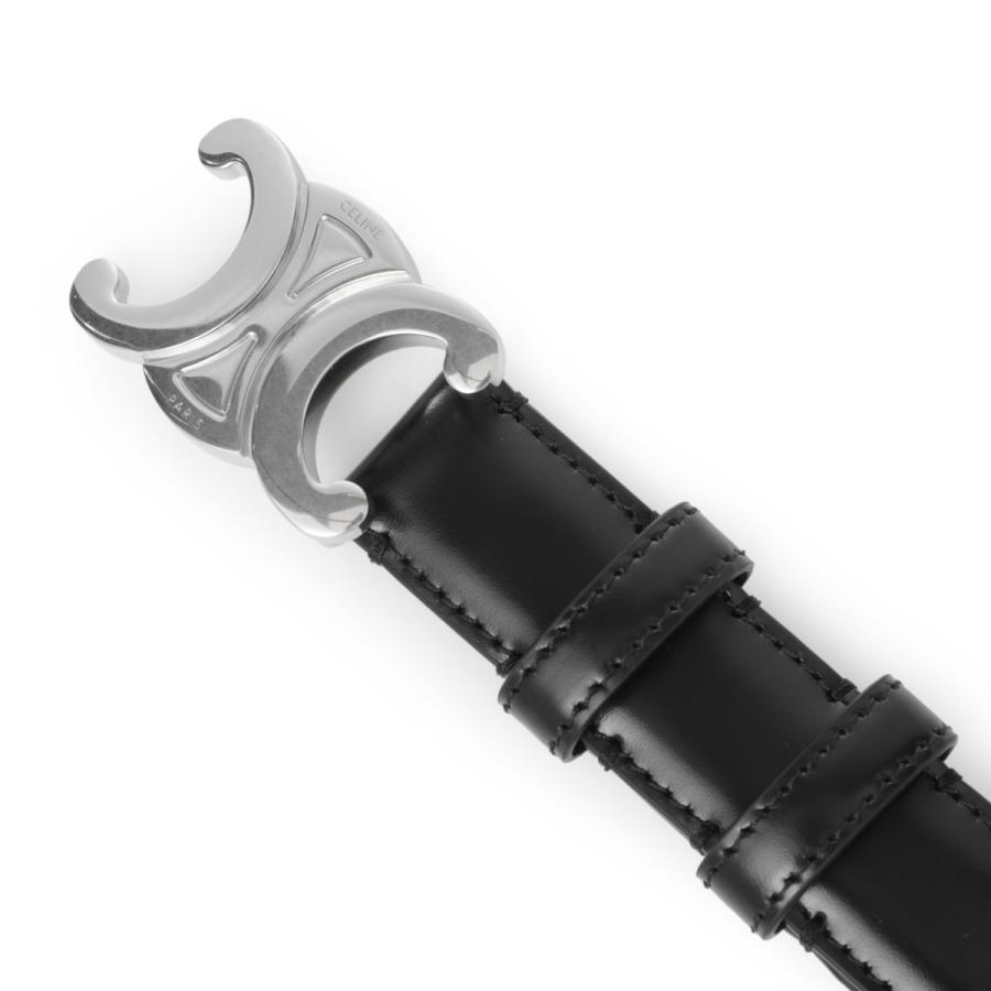 セリーヌ CELINE ベルト MEDIUM 25MM ブラック メンズ 45aka-3a01-38siの画像