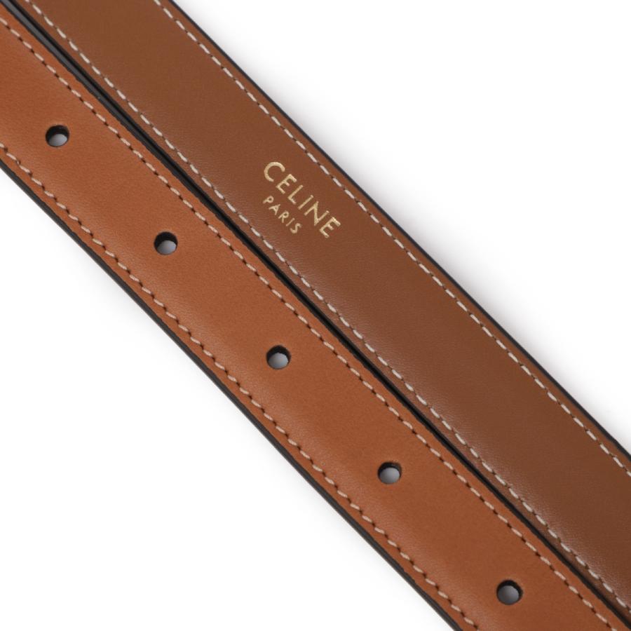 CELINE（セリーヌ） ベルト SMALL 18MM ブラウン レディース : モダン