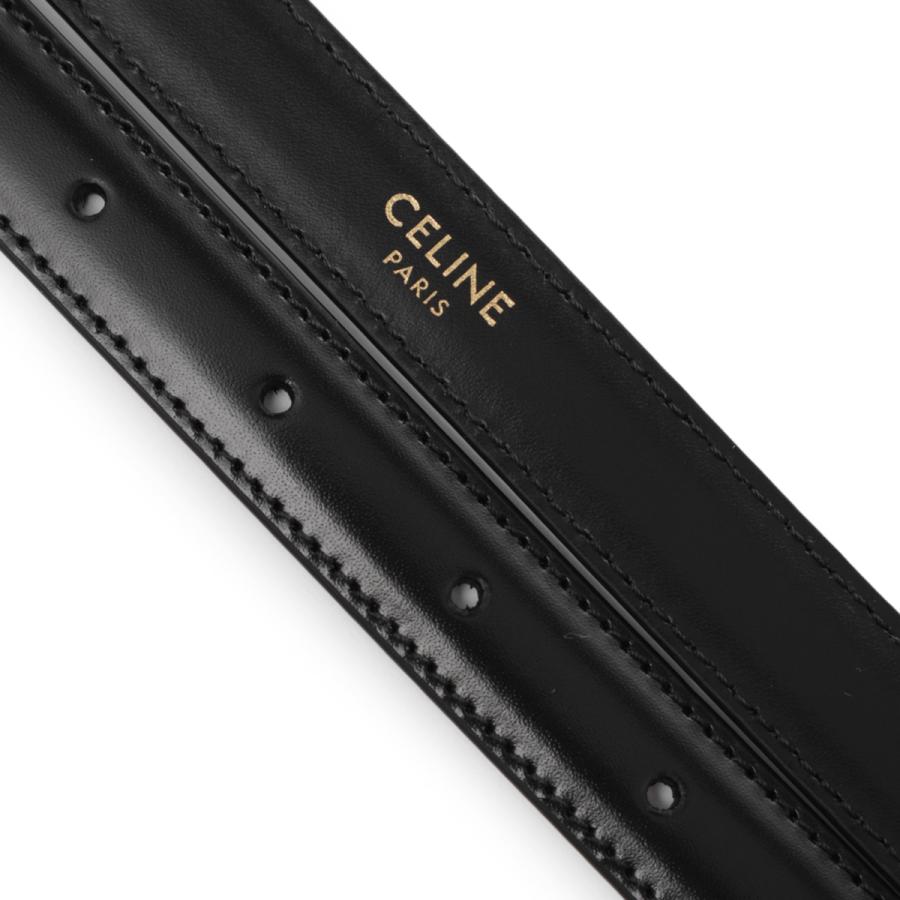 CELINE（セリーヌ） ベルト SMALL 18MM ブラック レディース 45bae