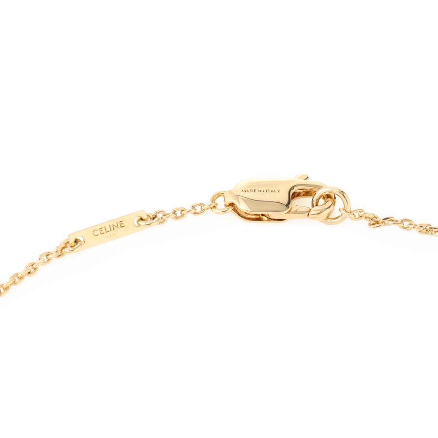 CELINE（セリーヌ） ネックレス MINI TRIOMPHE NECKLACE ゴールド 