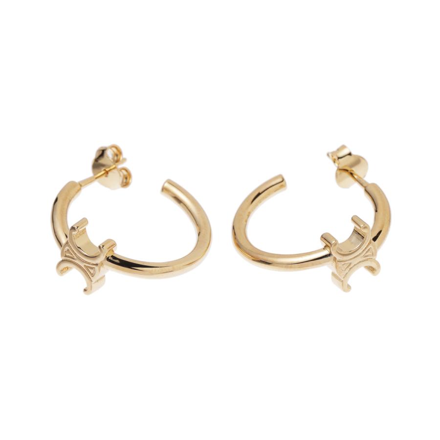 CELINE（セリーヌ） ピアス ASYMMETRIC HOOPS ゴールド レディース