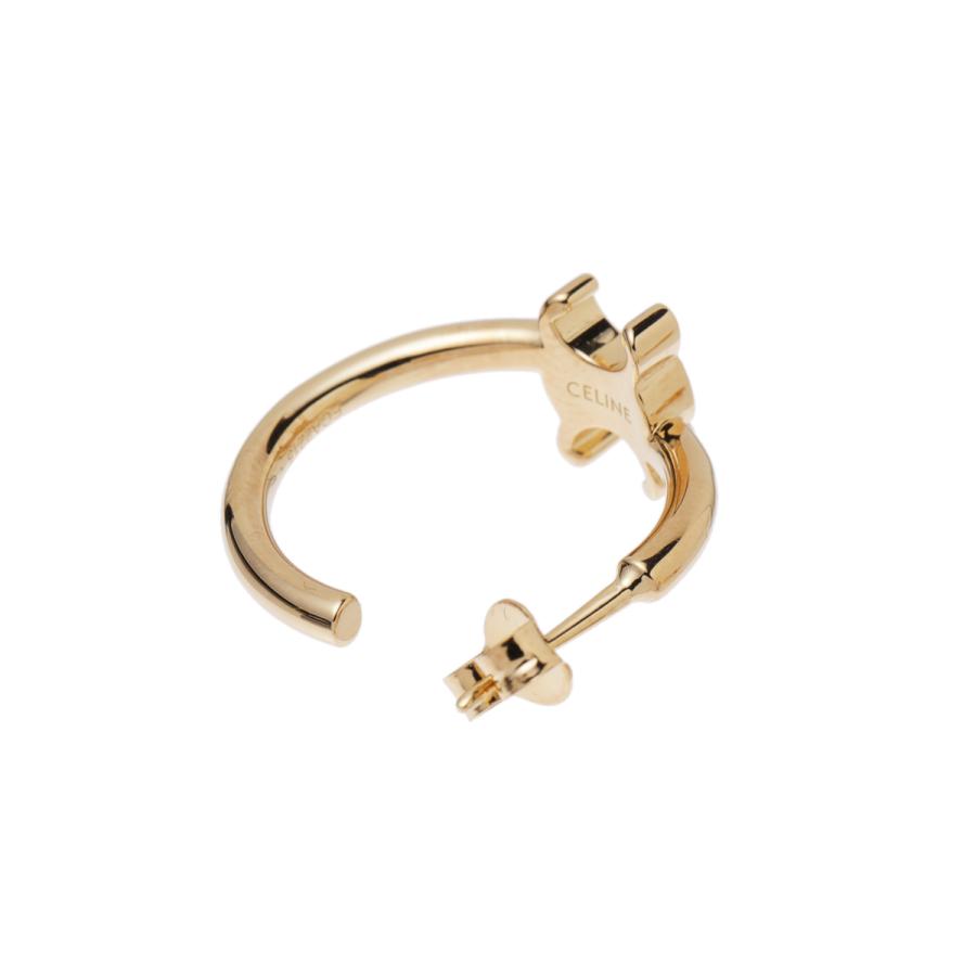 CELINE（セリーヌ） ピアス ASYMMETRIC HOOPS ゴールド レディース