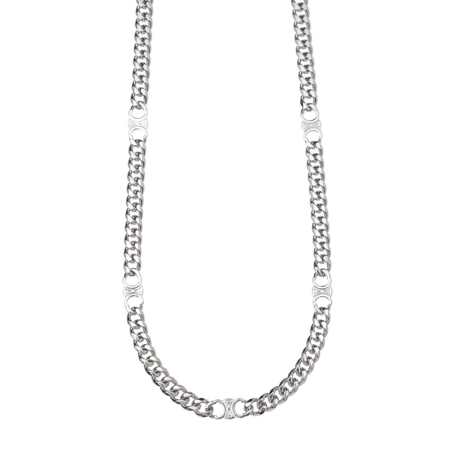 CELINE セリーヌ ネックレス SMALL GOURMETTE NECKLACE シルバー  