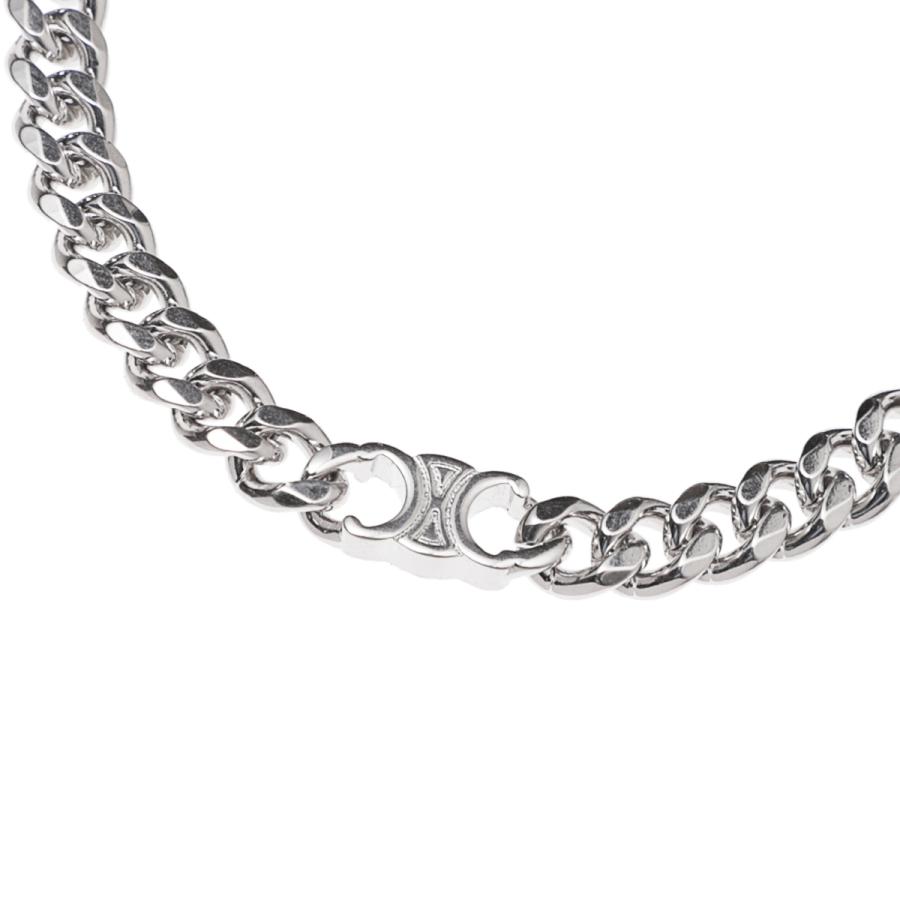 最終値下げ！ CELINE セリーヌ ネックレスSmallGourmette CELINE（セリーヌ） ネックレス SMALL GOURMETTE NECKLACE シルバー