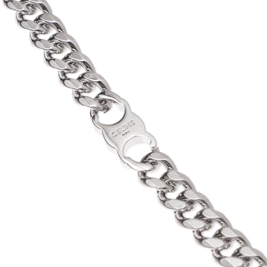 CELINE（セリーヌ） ネックレス SMALL GOURMETTE NECKLACE シルバー