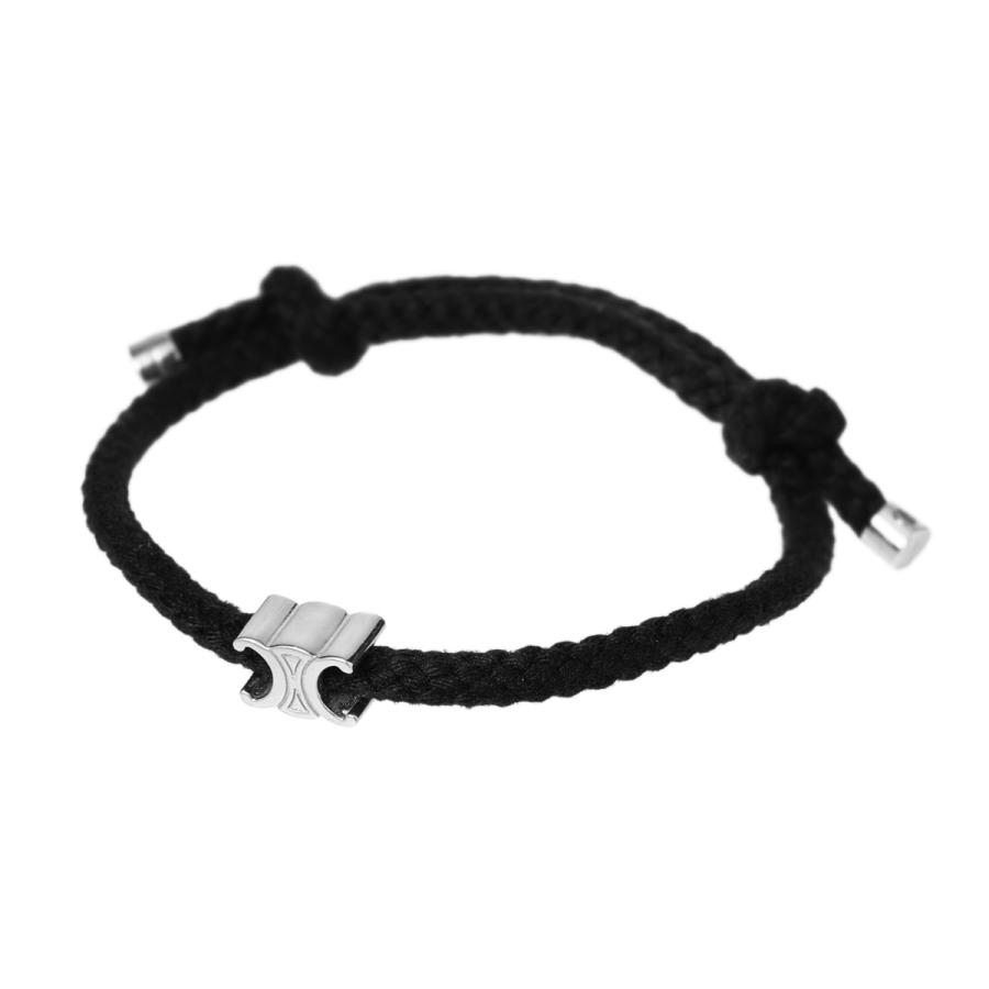 CELINE（セリーヌ） ブレスレット BEACH BRACELET ブラック メンズ