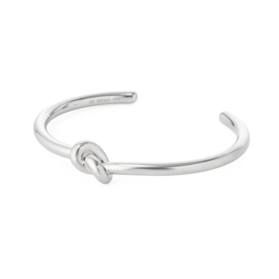 CELINE ノットバングル シルバー ブレスレット CELINE（セリーヌ） バングル KNOT CUFF ブレスレット シルバー メンズ