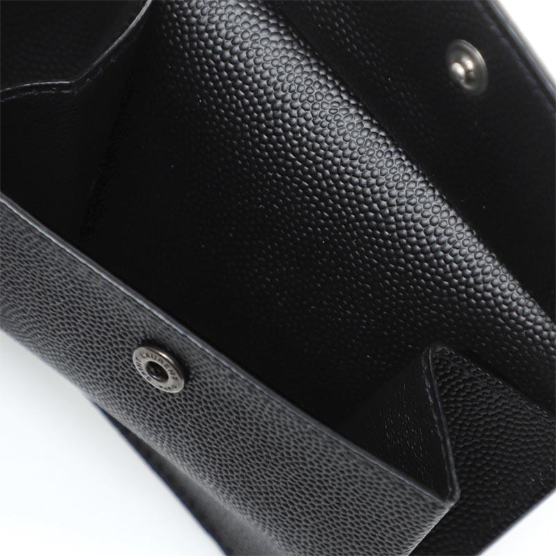 SAINT LAURENT サンローラン 2つ折り財布 小銭入れ付き MONOGRAM