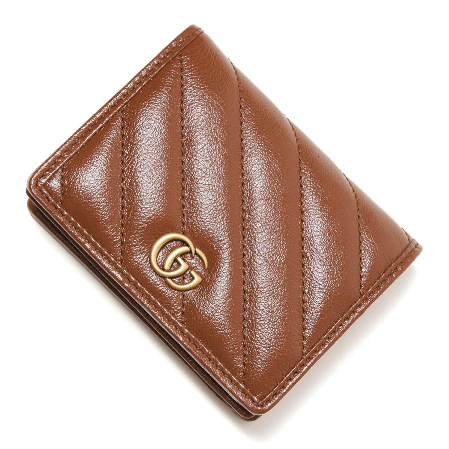本物美品□グッチ□折りたたみ傘/GGベージュ/ブラウンレザー/収納