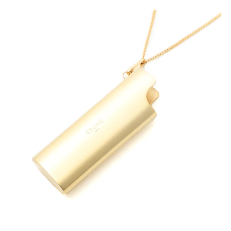 CELINE セリーヌ ネックレス Lighter Case ペンダント ゴールド CELINE セリーヌ ネックレス Lighter Case ペンダント ゴールド