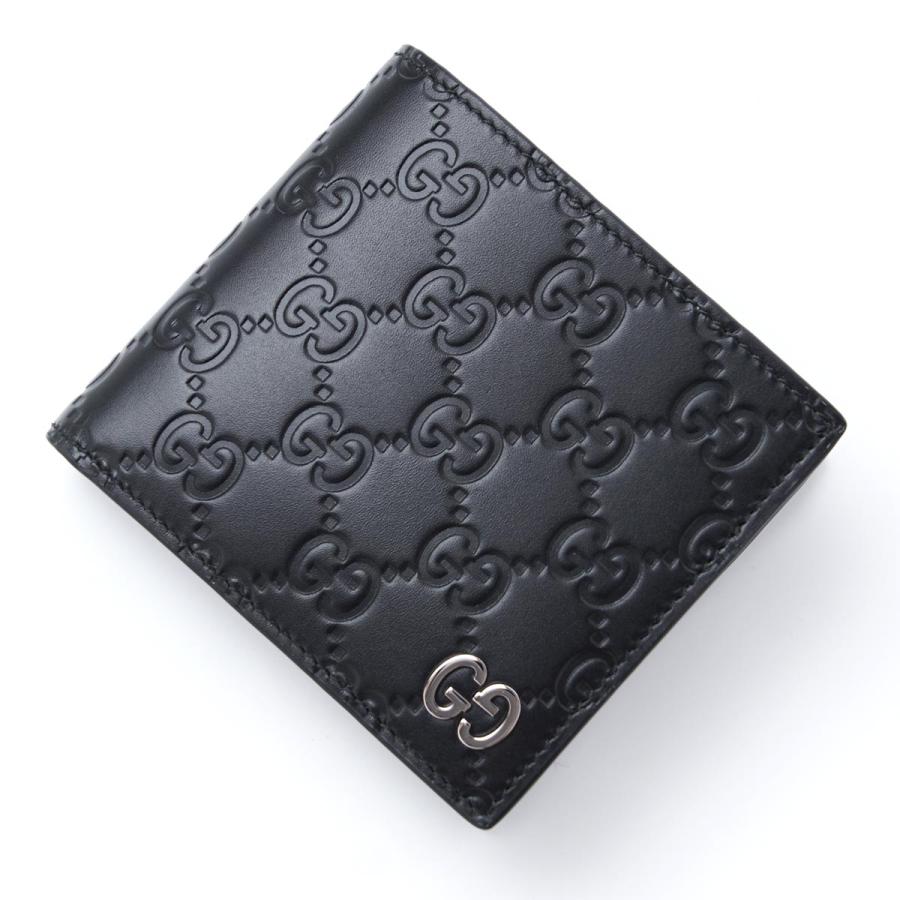 GUCCI（グッチ） GUCCI 2つ折り財布 小銭入れ付き シグネチャー