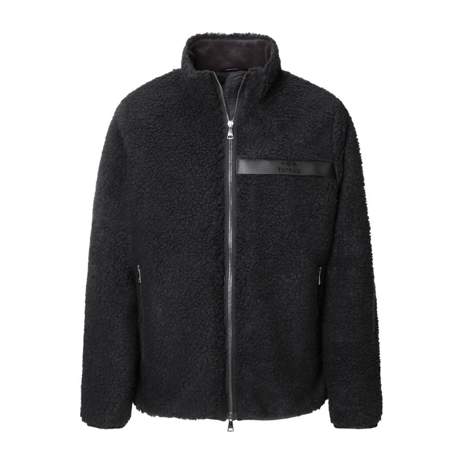 TATRASフード付ボアジャケット黒01