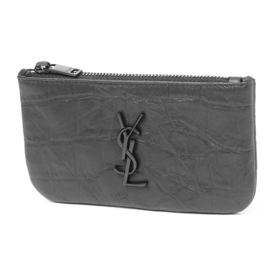 SAINT LAURENT サンローラン キーリング キーケース ブラック メンズ