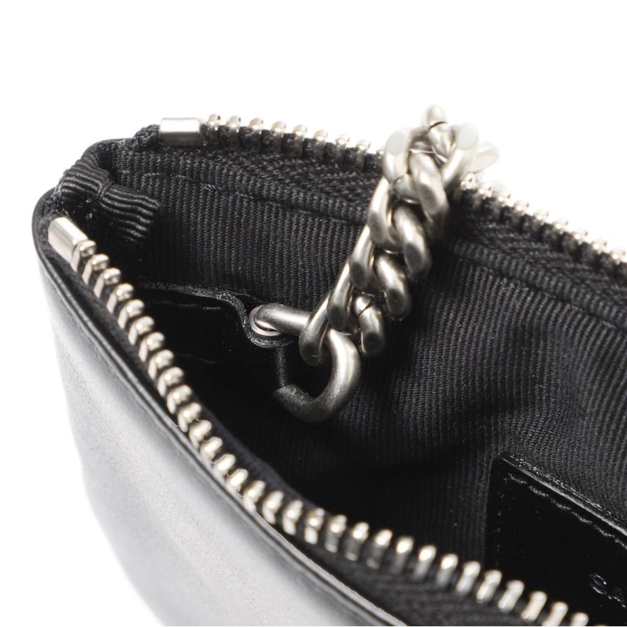 SAINT LAURENT サンローラン キーリング キーケース ブラック メンズ