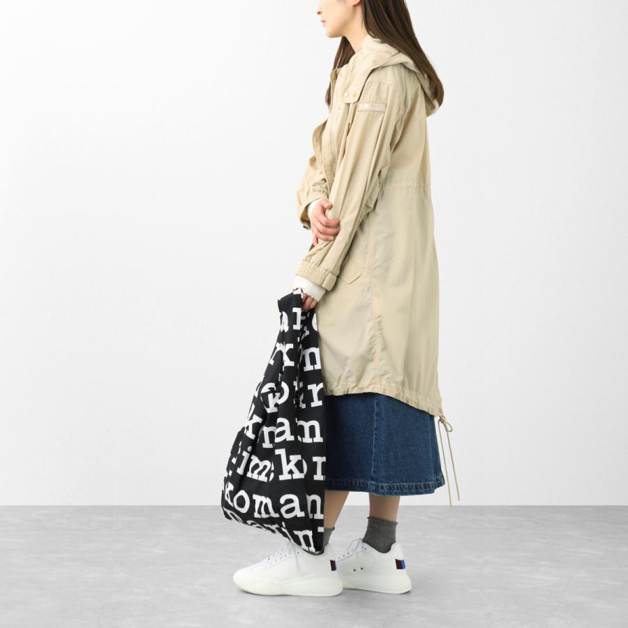 marimekko（マリメッコ） エコバッグ MARILOGO ブラック レディース