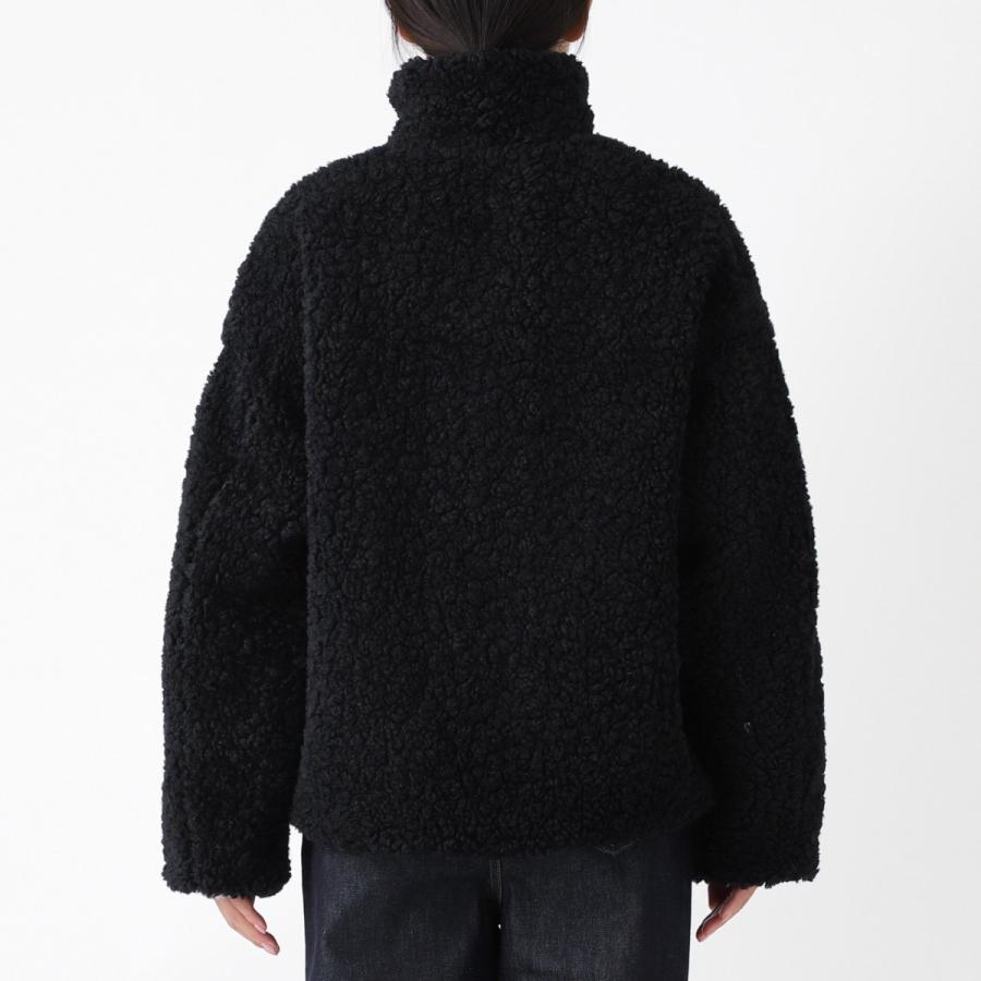 ジャケット・アウター TATRAS LUELA BLACK 25AW】TATRAS タトラス LUELA/ルエラ オーバーサイズ ボアブルゾン