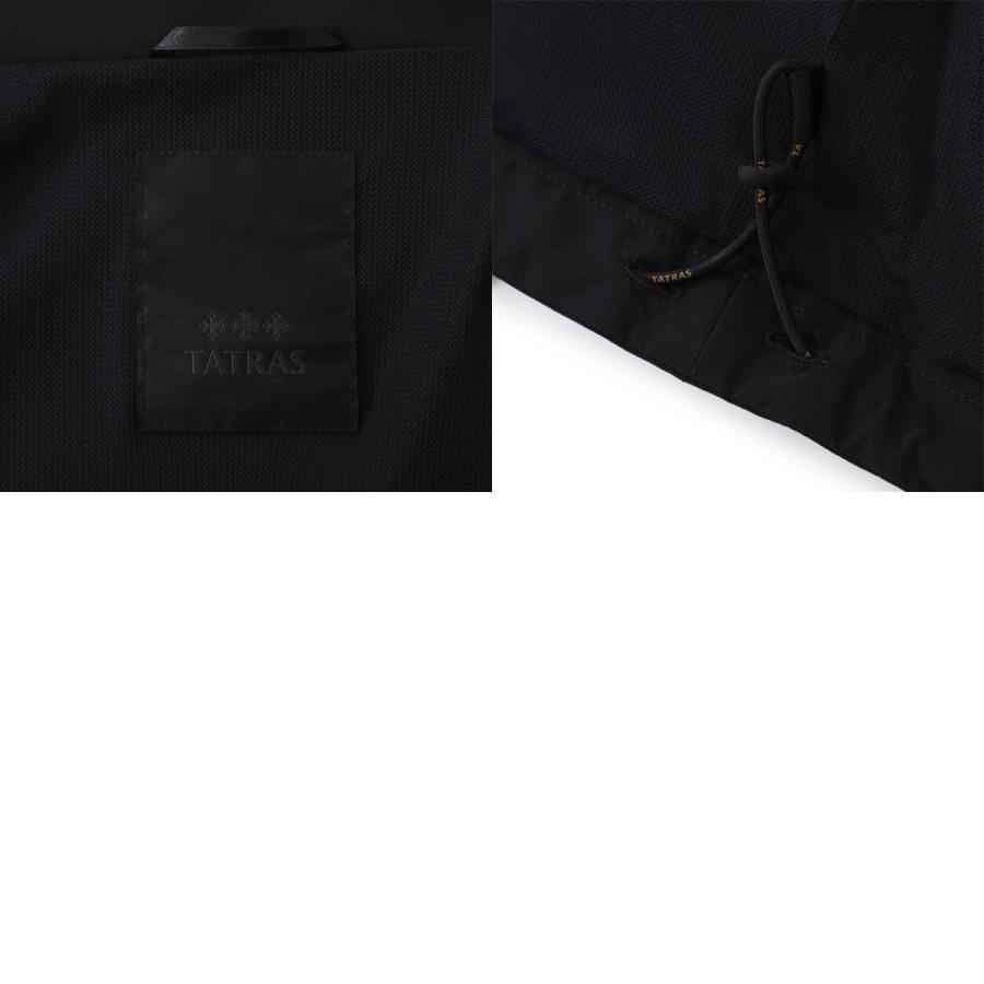 タトラス TATRAS フーデッド ブルゾン AUDEE オーディー 大きいサイズあり メンズ audee-mckz0641033588-001-blackの画像