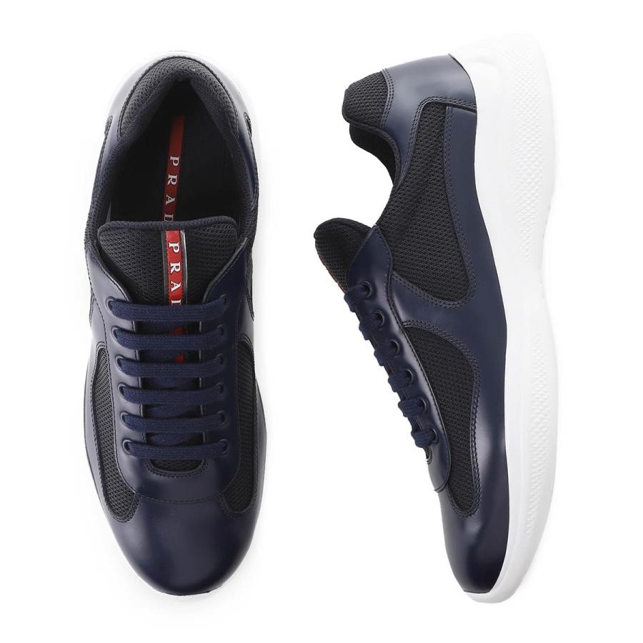 プラダ Prada スニーカー 大きいサイズあり ブルー メンズ 4e3400 3c37 F0216 4e3400 3c37 F0216 モダンブルーyahoo 店 通販 Yahoo ショッピング